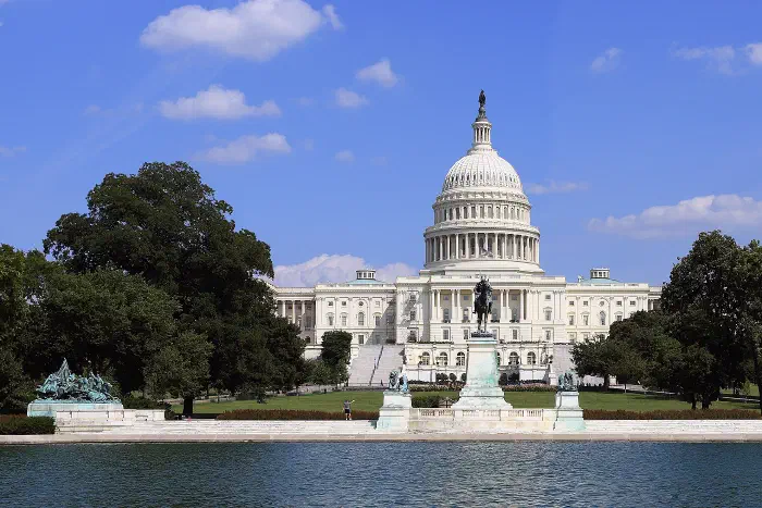 The U.S. Capitol and the Grant Memorial