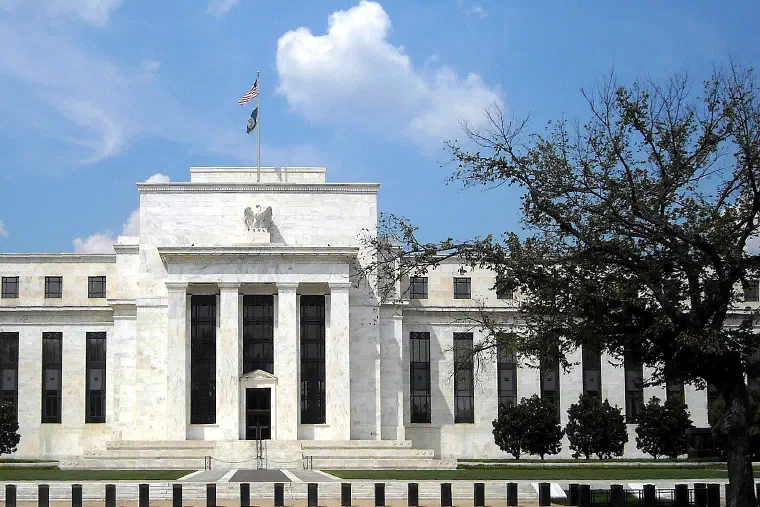 The Federal Reserve Board's Eccles Building on Constitution Avenue