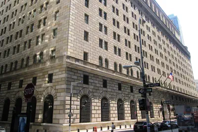 The Federal Reserve Bank of New York at 33 Liberty Street