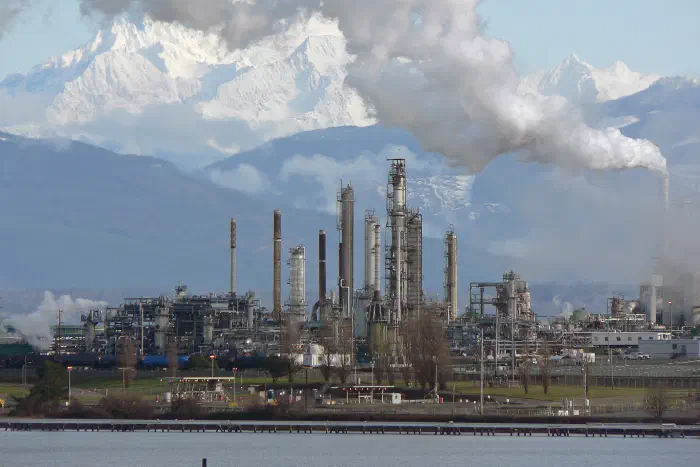 The Anacortes refinery, Washington state