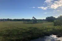 A pumpjack in the Seria oil field, Brunei
