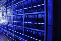 A data-centre server room