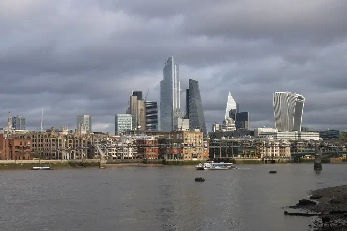 The City of London seen from the South Bank