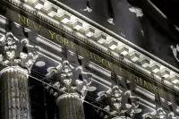 New York Stock Exchange signage on Broad Street